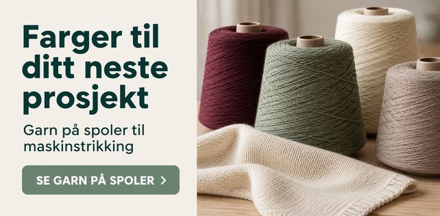 Høstkampanje garn på spoler