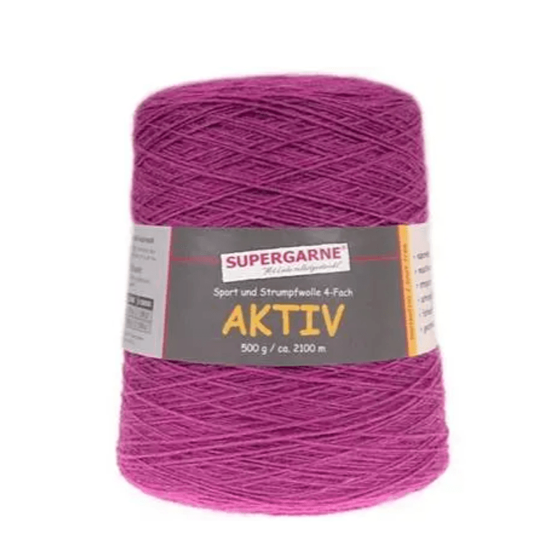 Aktiv 4-ply sokkegarn - 500 grams spoler
