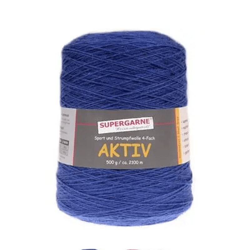 Aktiv 4-ply sokkegarn - 500 grams spoler