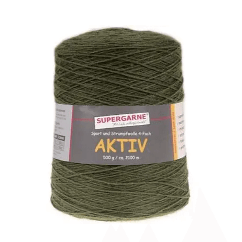 Aktiv 4-ply sokkegarn - 500 grams spoler